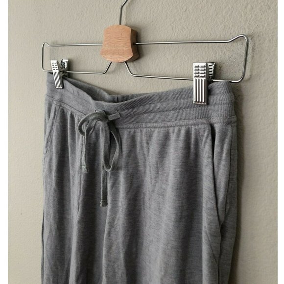 Alfani Women's Sz XS Ultra-Soft Jogger Drawstring Pajama Pants w/ Pockets Gray - Picture 3 of 7